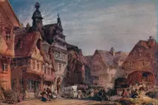 Giessen on the Lahn c1874. Artist: William Callow