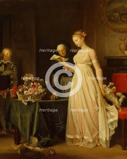 Gift, 1788. Creator: Marguerite Gerard.