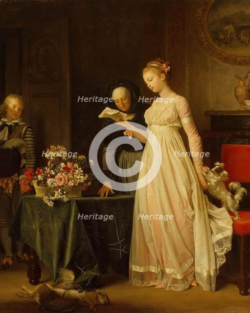 Gift, 1788. Creator: Marguerite Gerard.