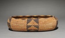 Gift Bowl, Canoe- Shaped, 1890. Creator: Unknown