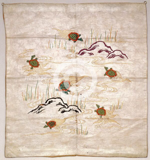 Gift Cover (Fukusa), early 18th century. Creator: Unknown.