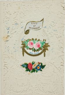 Gift of Friendship (valentine), n.d. Creator: George Kershaw
