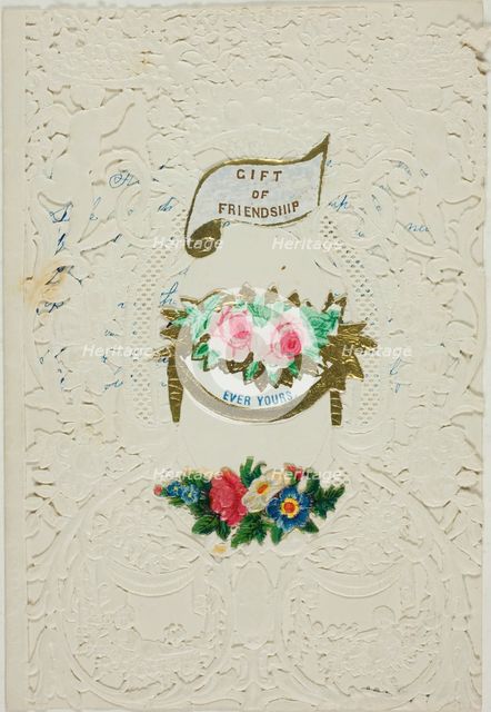 Gift of Friendship (valentine), n.d. Creator: George Kershaw.