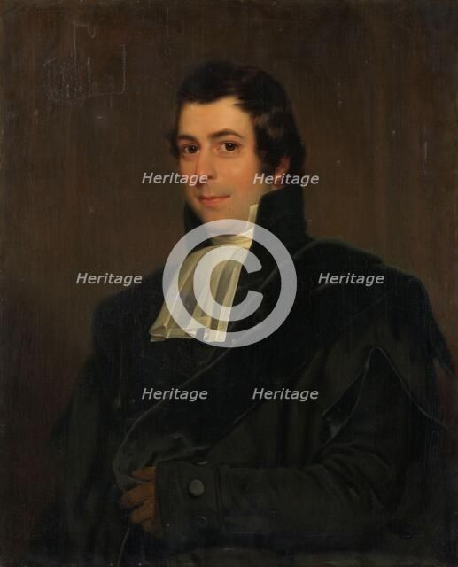 Gijsbertus Johannes Rooyens (1785-1846), Professor of Theology and Church History at the University  Creator: Jan Adam Kruseman.