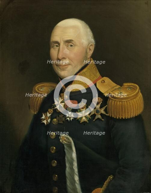 Gijsbertus Martinus Cort Heyligers (1770-1849). Lieutenant General in the Infantry, 1831. Creator: Jan Kieft.