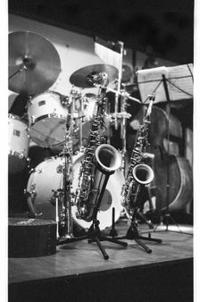 Gilad Atzmon (Saxes), Watermill, Dorking, Surrey, 1999. Artist: Brian O'Connor