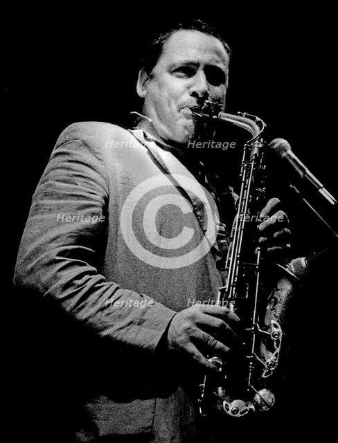 Gilad Atzmon, Watermill Jazz Club, Dorking, Surrey, Feb 1999. Artist: Brian O'Connor.