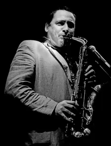Gilad Atzmon, Watermill Jazz Club, Dorking, Surrey, Feb 1999. Artist: Brian O'Connor