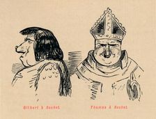 Gilbert a Becket, Thomas a Becket c1860, (c1860). Artist: John Leech