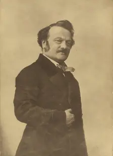Gilbert Duprez, tenor, opera, 1855-1859. Creator: Nadar