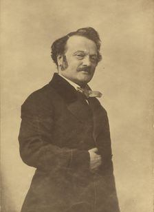 Gilbert Duprez, tenor, opera, 1855-1859. Creator: Nadar