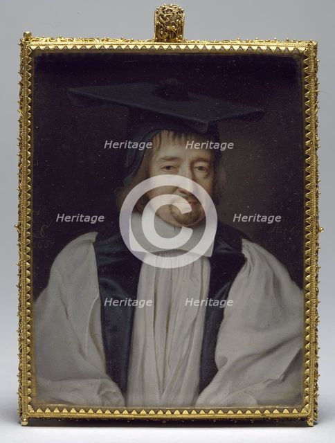 Gilbert Sheldon, Archbishop of Canterbury, 1667. Creator: Samuel Cooper.