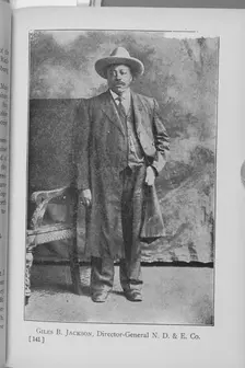 Giles B. Jackson, Director-General N. D. & E. Co., 1911. Creator: Unknown