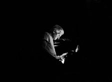 Gill Evans, Ronnie Scott's, Soho, London, 1984. Artist: Brian O'Connor