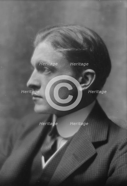 Gillmore, Mr., portrait photograph, 1915 June 7. Creator: Arnold Genthe.