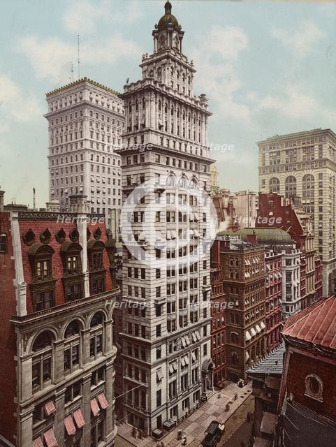 Gillender Building, New York City, ca 1900. Creator: Unknown.