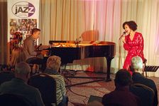 Gillian Margot – Geoff Keezer Duo, Watermill Jazz Club, Dorking, Surrey, 2 Sept 2025 Creator: Brian O'Connor