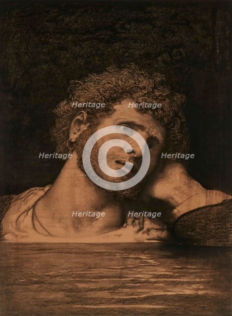 Gilliatt, 1868. Creator: Chifflart, François (1825-1901).