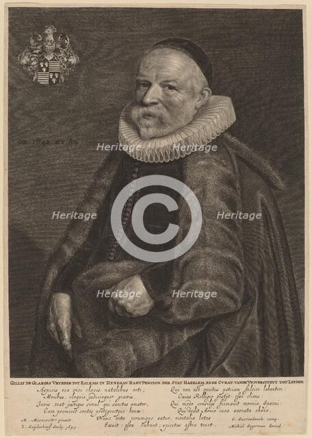 Gillis de Glarges, 1643. Creator: Jonas Suyderhoef.