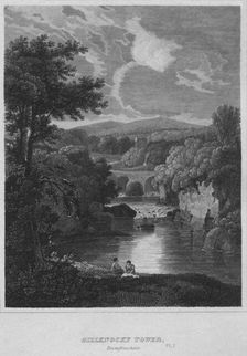 Gillknocky Tower, Dunfrieshire 1814. Artist: John Greig