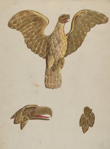 Gilt Eagle, c. 1936. Creator: James Vail