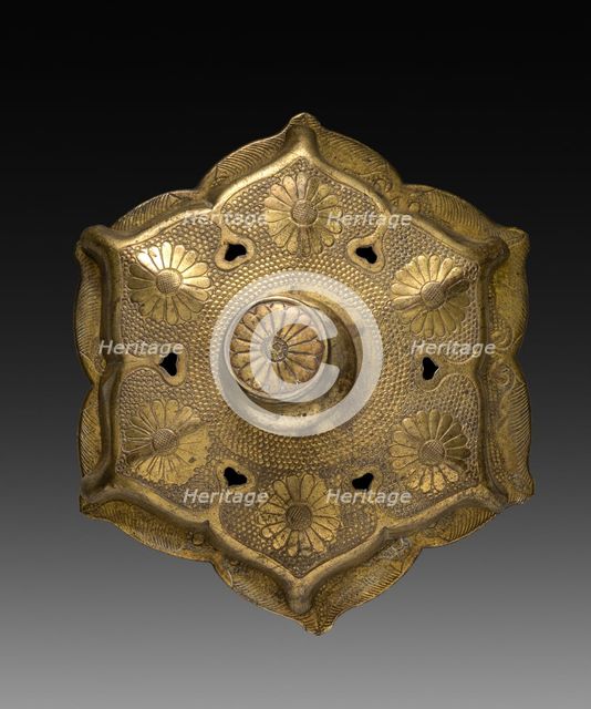 Gilt Nail Head, c 1800s. Creator: Unknown.
