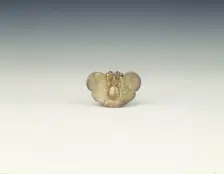 Gilt silver filigree moth hair ornament, Qing dynasty, China, late 18th century. Creator: Unknown