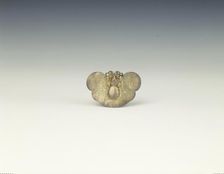 Gilt silver filigree moth hair ornament, Qing dynasty, China, late 18th century