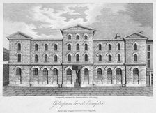 Giltspur Street Compter, City of London, 1805. Artist: H Owen