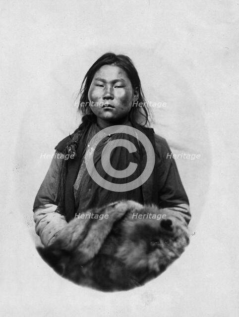 Gilyak fur trader, 1865-1871. Creator: VV Lanin.