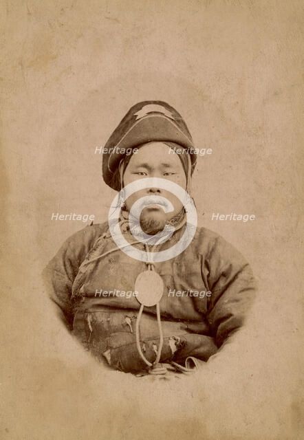 Gilyak the warden, 1890. Creator: Unknown.