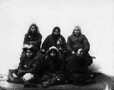 Gilyaks from Sakhalin Island, 1865-1871. Creator: VV Lanin