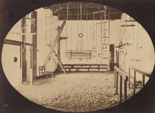 Gimnasio López, de Sevilla, ca. 1860. Creator: Possibly by Luigi Pesce