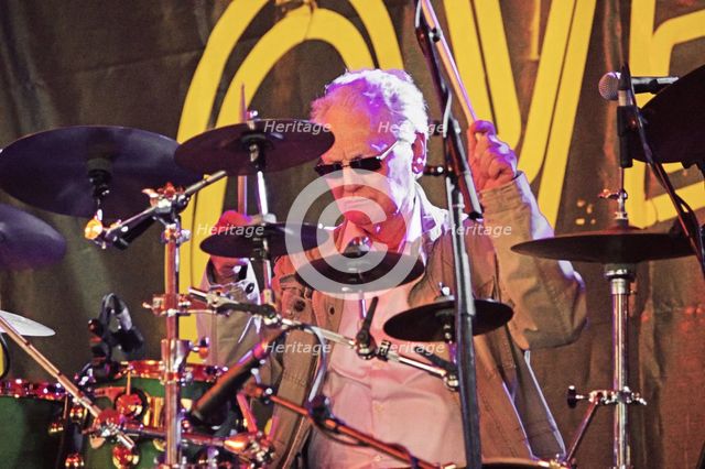 Ginger Baker, Love Supreme Jazz Festival, Glynde Place, East Sussex, 2015. Artist: Brian O'Connor.