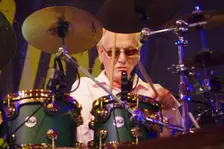 Ginger Baker, Love Supreme Jazz Festival, Glynde Place, East Sussex, 2015. Artist: Brian O'Connor