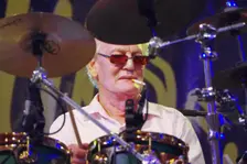 Ginger Baker, Love Supreme Jazz Festival, Glynde Place, East Sussex, 2015. Artist: Brian O'Connor