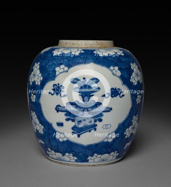 Ginger Jar, 1662-1722. Creator: Unknown.