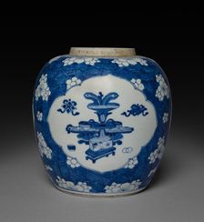 Ginger Jar, 1662-1722. Creator: Unknown