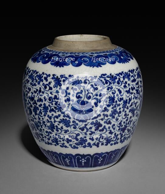Ginger Jar, 1736-1795. Creator: Unknown.