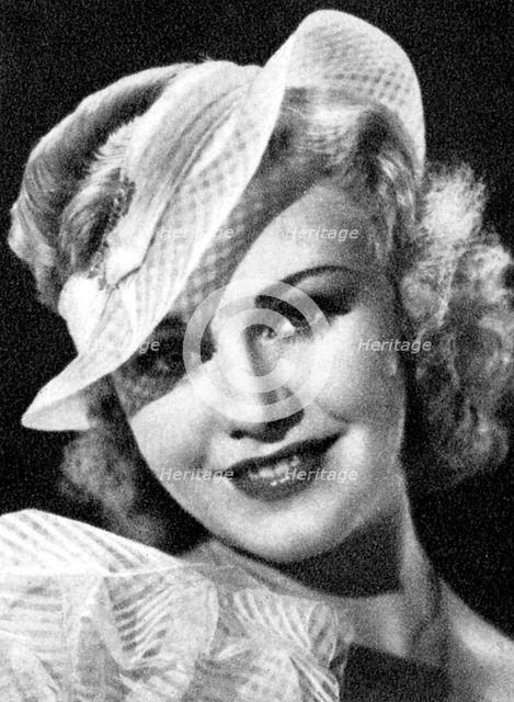 Ginger Rogers, American actress, 1934-1935. Artist: Unknown