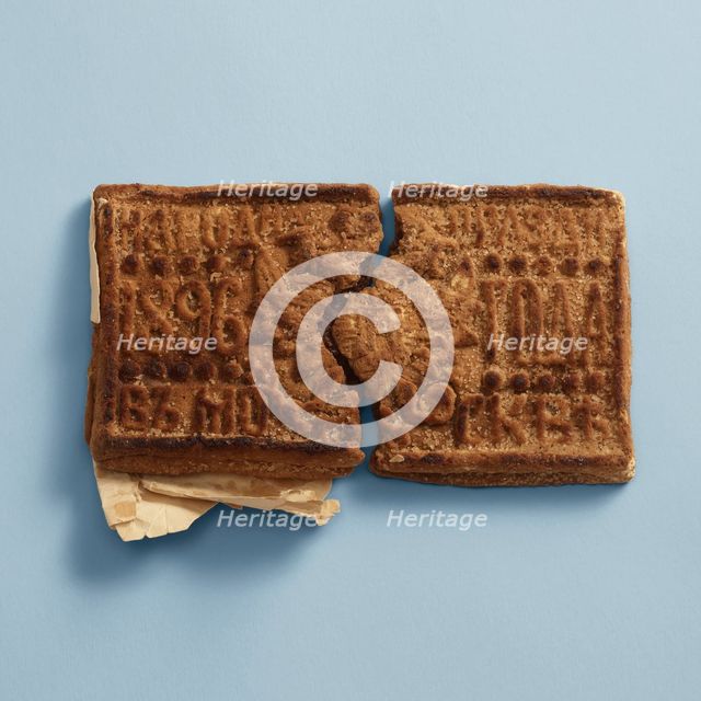 Gingerbread with the Imperial Coat of Arms. Present on the occasion of the Coronation of Nicholas II Artist: Anonymous master  