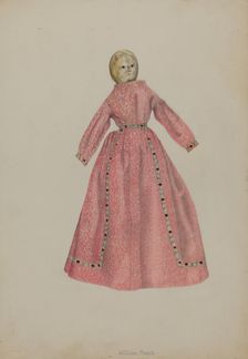 Gingham Doll, c. 1938. Creator: William Frank