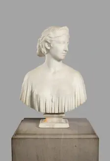 Ginevra, 1865/68. Creator: Hiram Powers