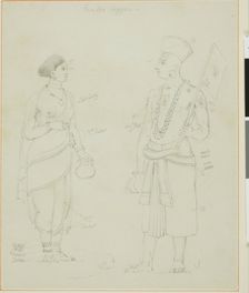 Gintoo Beggars, n.d. Creator: Thomas Daniell