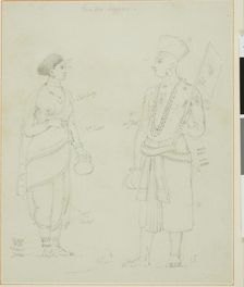 Gintoo Beggars, n.d. Creator: Thomas Daniell