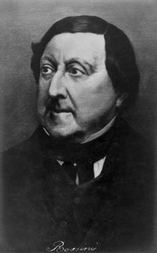 Gioachino Rossini (1792-1868), Italian composer, 20th century