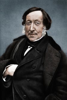Gioachino Rossini (1792-1868), Italian composer. Creator: Nadar