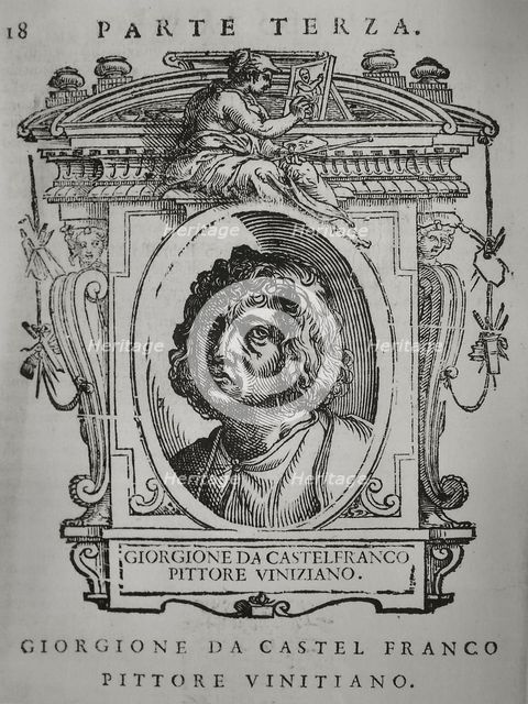 Giorgione. From: Giorgio Vasari, The Lives of the Most Excellent Italian Painters, Sculptors, and Architects, 1568. Artist: Anonymous  