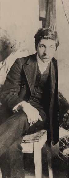 Giorgio de Chirico, Munich, c.1907. Creator: Unknown photographer