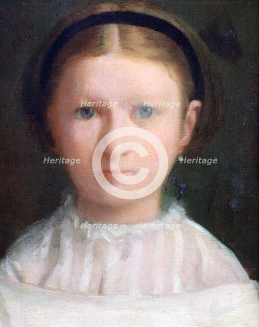 'Giovanna Bellelli', 1856. Artist: Edgar Degas